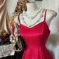 Red Fashion Homecoming Dress Short Birthday Dress Party Dress nv4369