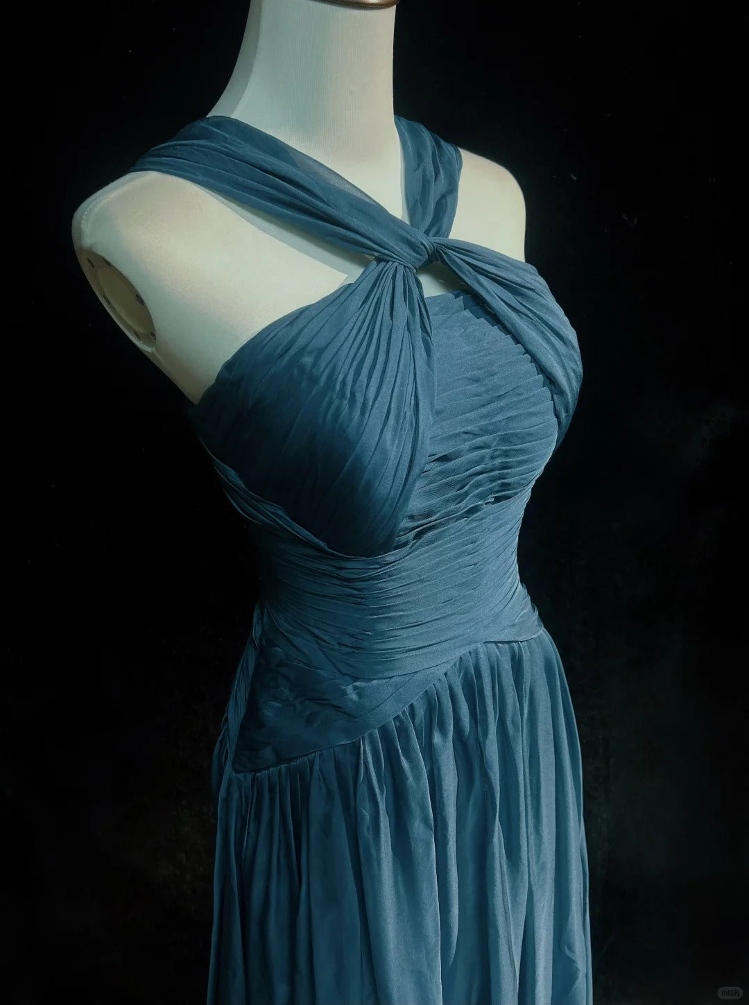 Blue long chiffon Prom Dress evening gown bridesmaid dress nv4395