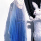 Retro Blue Long Goddess Dress Prom Dress NV6473