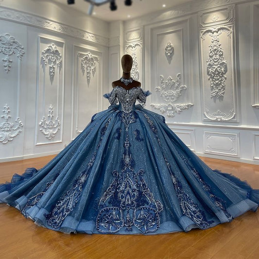 Luxurious And Exquisite Long  Ball Gown NV6508