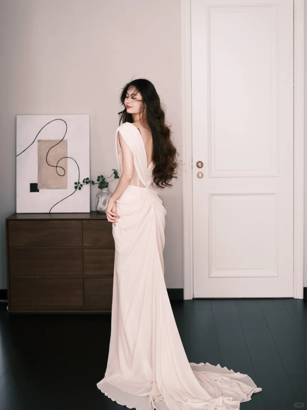 Pink Burgundy Ombre Sweetheart Prom Dress Spaghetti Strap  NV7238