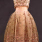NiceVestidos-Pink Delicate Floral Short Tulle Formal Homecoming Dress nv5474