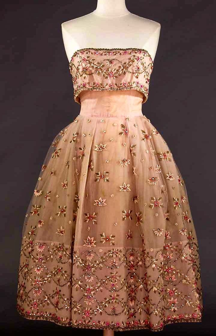 NiceVestidos-Pink Delicate Floral Short Tulle Formal Homecoming Dress nv5474