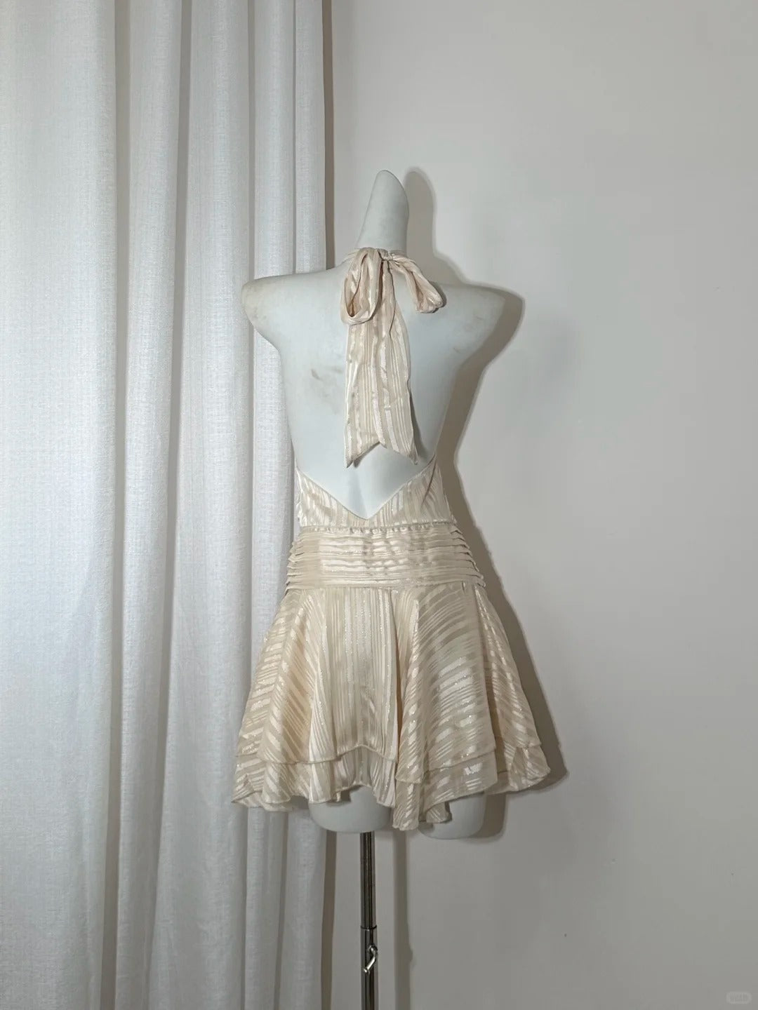 NiceVestidos-Strapless Homecoming Dress with Chiffon Ruffles Nv5614