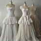 New Vintage Wedding Dress long dress, bridal gown NV6690