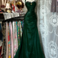 Elegantes langes Retro-Satinkleid NV6656