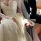NiceVestidos--White long-sleeved lace long wedding dress NV5837