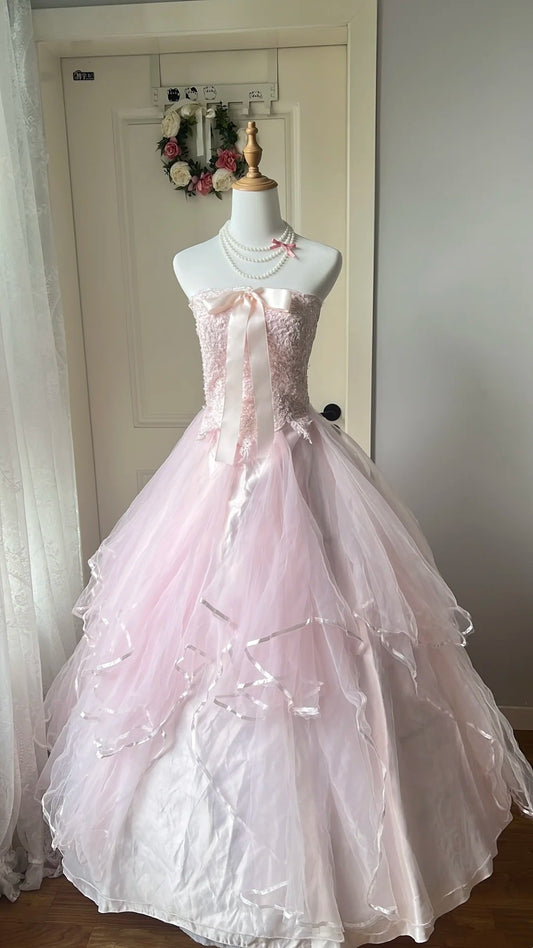 Pink Long Formal Ball Dress NV6593