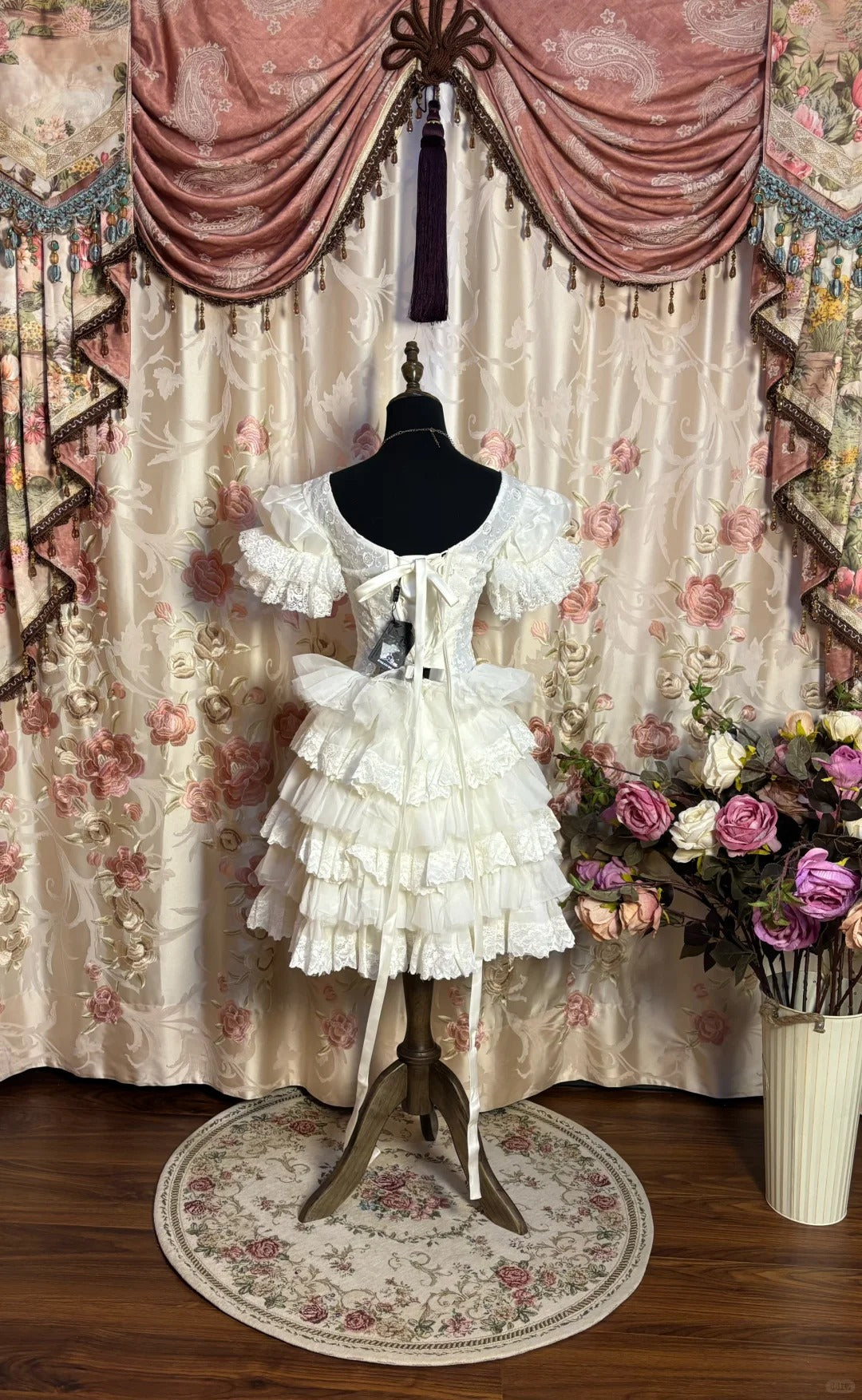 Elfenbeinweiß Glänzend Fee Elegant Exquisite Perlenbesetzt Kurz Tüll Homecoming Kleid Ballkleid Abendkleid Partykleid Ballkleid nv4015