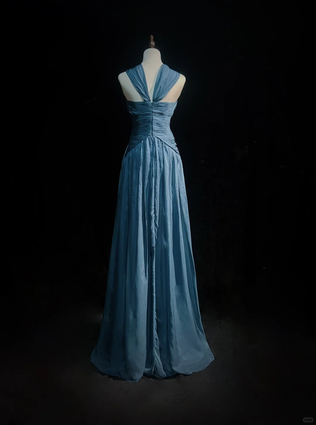 Blue long chiffon Prom Dress evening gown bridesmaid dress nv4395
