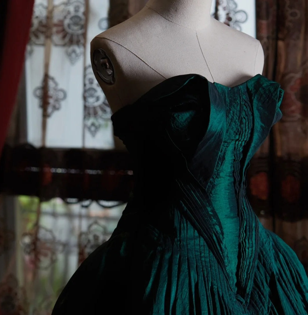 Green Elegant Long Formal Dress NV6540