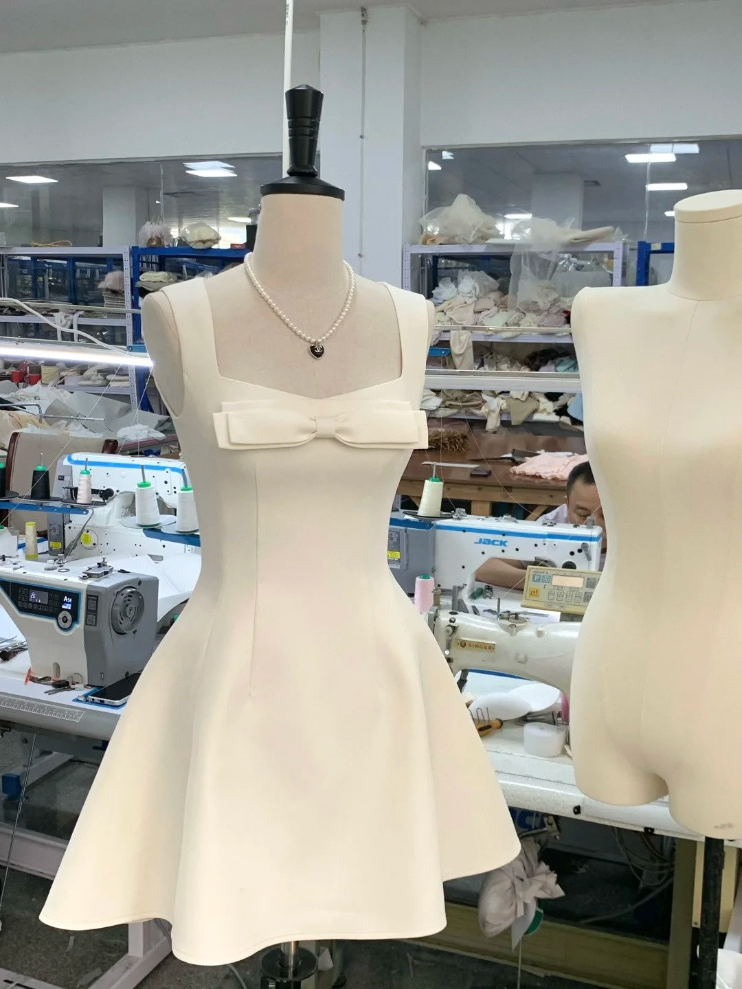 Red/Pink/White Fashion Sweet Bow Short Homecoming Dress Prom Dress Birthday Dress nv4514