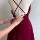 Burgundy One Shoulder Fashion Short Chiffon Homecoming Dress Birthday Party Dress nv5277
