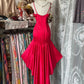 Red Fashion Homecoming Dress Short Birthday Dress Party Dress nv4369