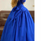 Klein Blue Elegantes langes Tüll-Ballkleid nv5024