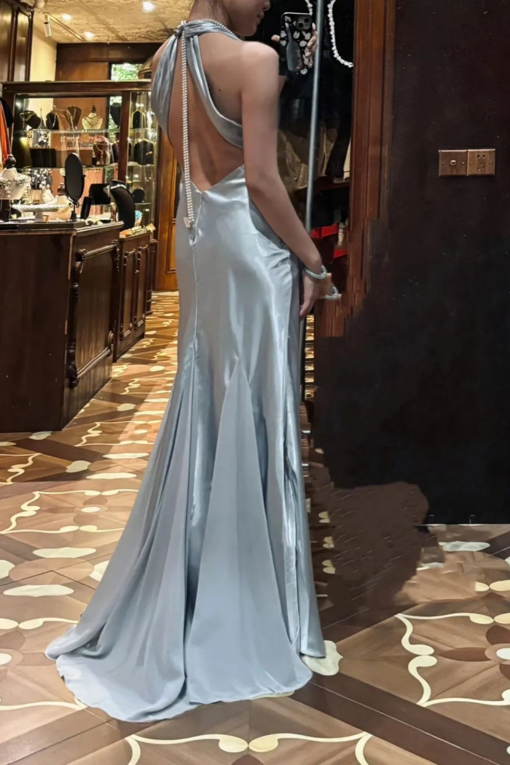 New Retro Formal Dress Long Dress NV6439