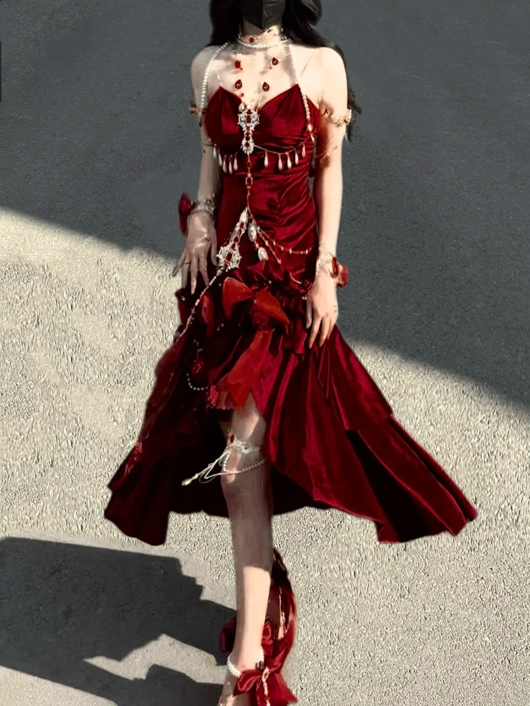 Retro Long Goddess Dress Prom Dress NV6474