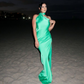 Green Simple Fashionable Elegant Long Satin Prom Dress Evening Dress Prom Dress Wedding Guest Party Dress nv3938