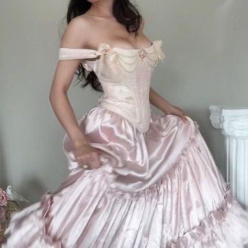 Robe de soirée longue en satin rose magnifique et élégante avec nœud en pierre précieuse nv2767