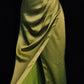 Olive Green Long Satin Prom Dress Evening Dress nv4790