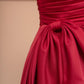 Red Elegant Fashion Long Satin Prom Dress Evening Dress Party Dress nv4738