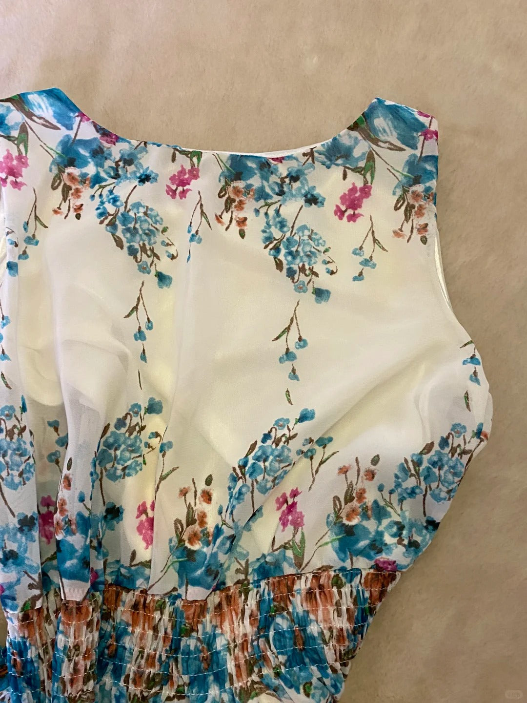 Floral French court style short chiffon homecoming dress birthday dress nv5161