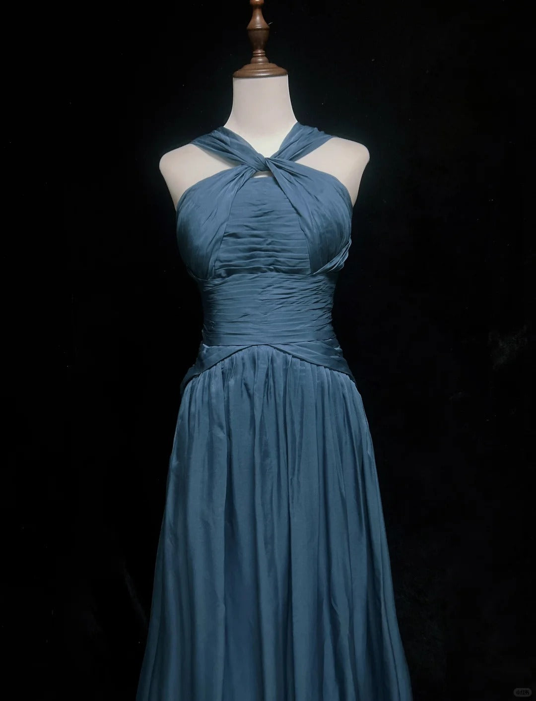 Blue long chiffon Prom Dress evening gown bridesmaid dress nv4395