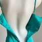 Mint Green Fashion Spaghetti Strap Short Satin Homecoming Dress Birthday Dress nv5160