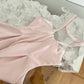 Pink Beaded Homecoming Dress Short Satin Prom Dress Birthday Dress Evening Dress nv4445