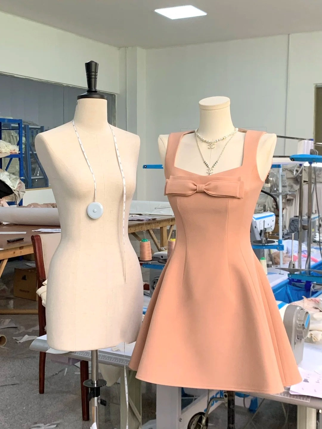 Red/Pink/White Fashion Sweet Bow Short Homecoming Dress Prom Dress Birthday Dress nv4514