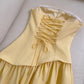 yellow fashion elegant satin homecoming dress prom dress birthday party dress evening dress graduation dress nv4674