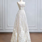 White shiny gorgeous palace princess long Bead lace tulle sequined floor-length ball gown evening gown graduation gown nv5106