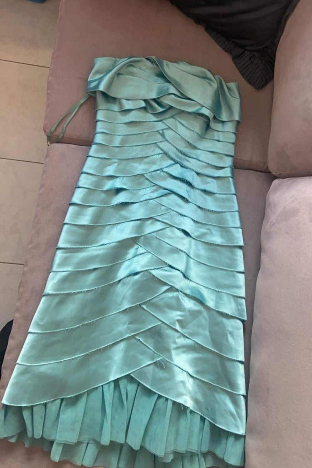 NiceVestidos – Blau-grünes Abendkleid, formelles Ballkleid NV5959