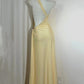 NiceVestidos-Yellow stylish and simple satin long Prom dress Nv5610