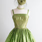 NiceVestidos-Green Sweet Satin Short Homecoming Dress nv5529