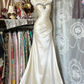 Elegantes langes Retro-Satinkleid NV6656