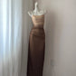 NiceVestidos-Fashion Pink/Light Brown Ombre Tulle Long Prom Dress Nv5612