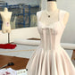 Pink Fashion Sweet Bow Short satin Homecoming Dress Prom Dress Birthday Dress nv4512