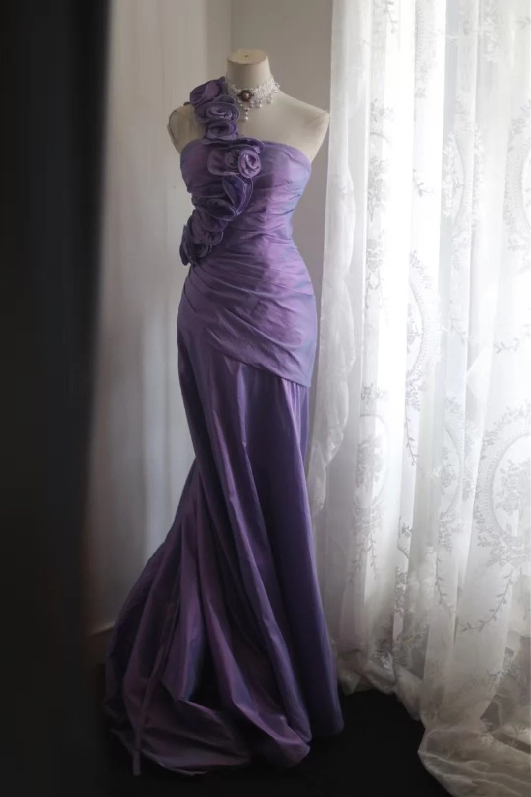 Purple Ball Princess Long Dress NV6584