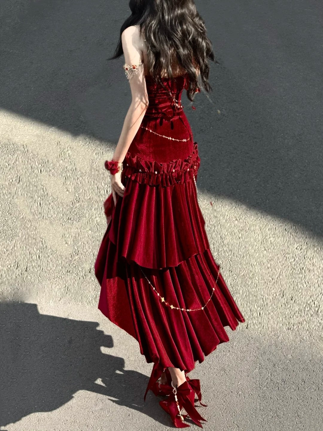 Retro Long Goddess Dress Prom Dress NV6474