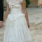 NiceVestidos--Pure white exquisite lace long wedding dress NV5836
