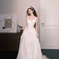 Sweetheart Strapless Sparkly Tulle Mermaid Bridal Gown with Ruffle Overlay  NV7359