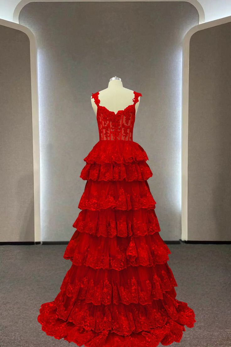 Black elegant fashion lace long tulle ball gown evening dress nv4913