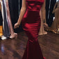 Red/Purple Fashion Sexy V Neck Spaghetti Straps Long Backless Tie Mermaid Fit Floor Length Ball Gown Evening Dress Party Dress nv3668