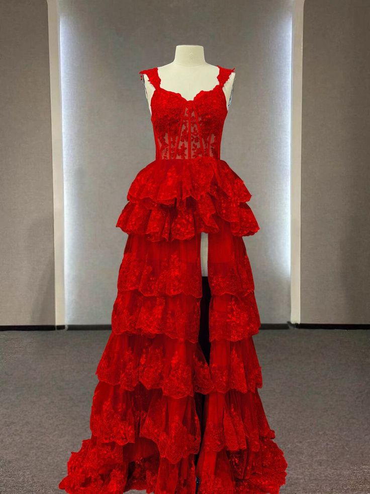 Black elegant fashion lace long tulle ball gown evening dress nv4913