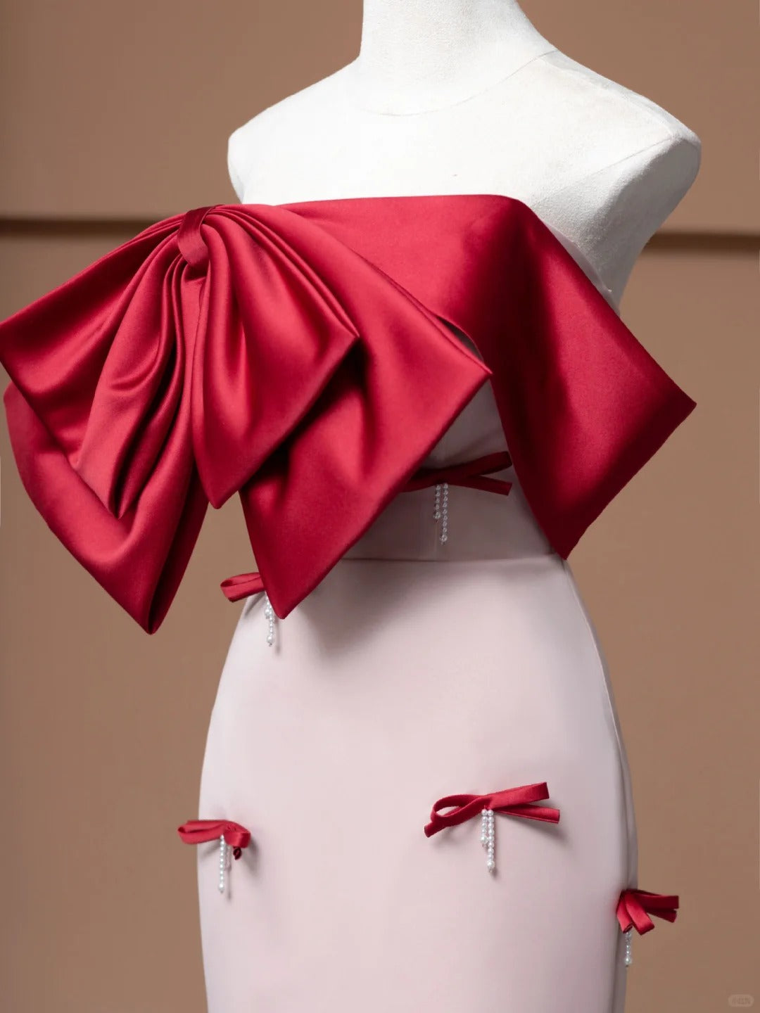 Pink Cute Butterfly Beaded Fashion Long Prom Dress Evening Dress Party Dress  nv4744