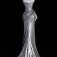 ✨Silver Shiny Elegant Gorgeous Long Sequin Mermaid Slim Floor-Length Ball Gown Evening Gown Party Dress nv4201