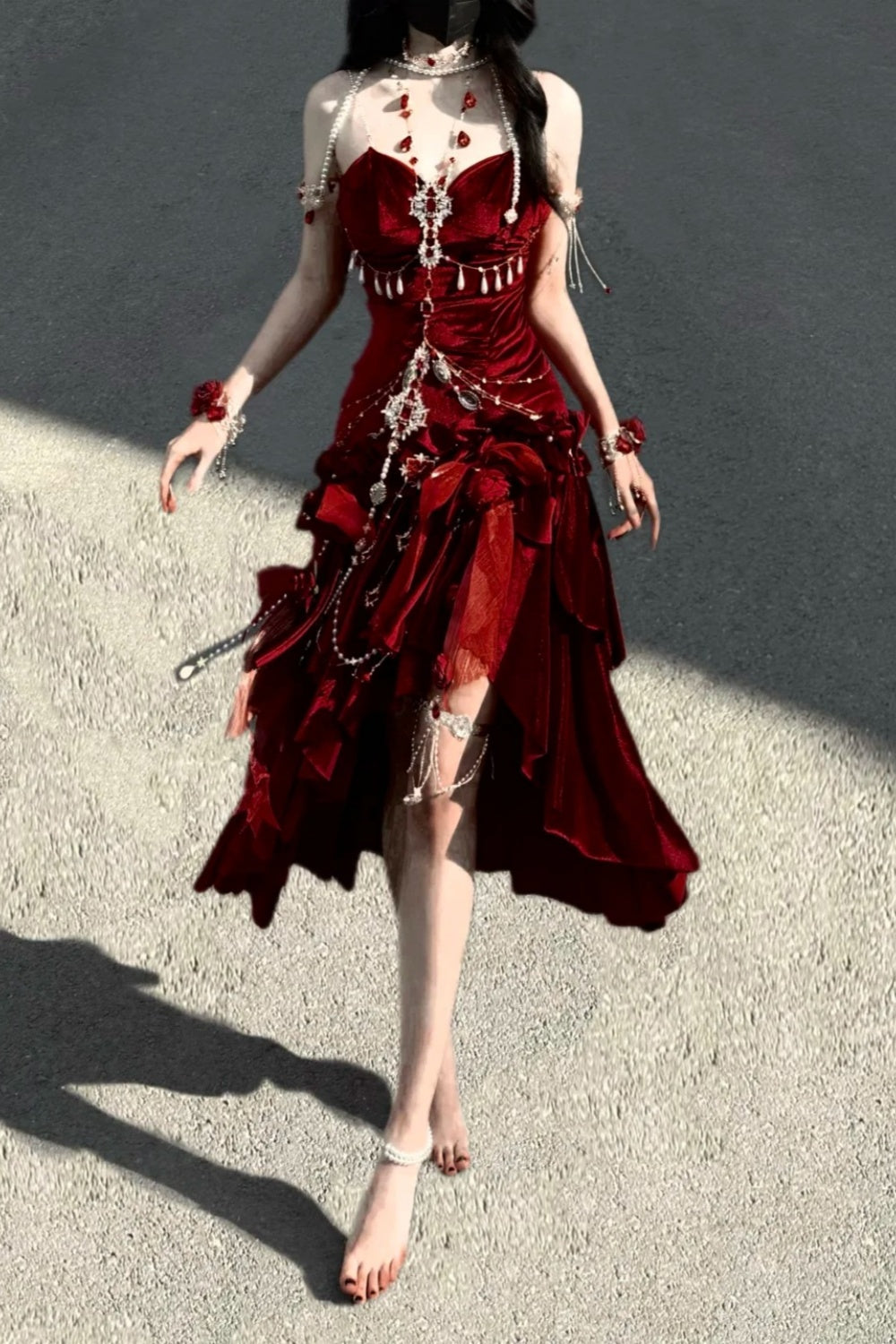 Retro Long Goddess Dress Prom Dress NV6474