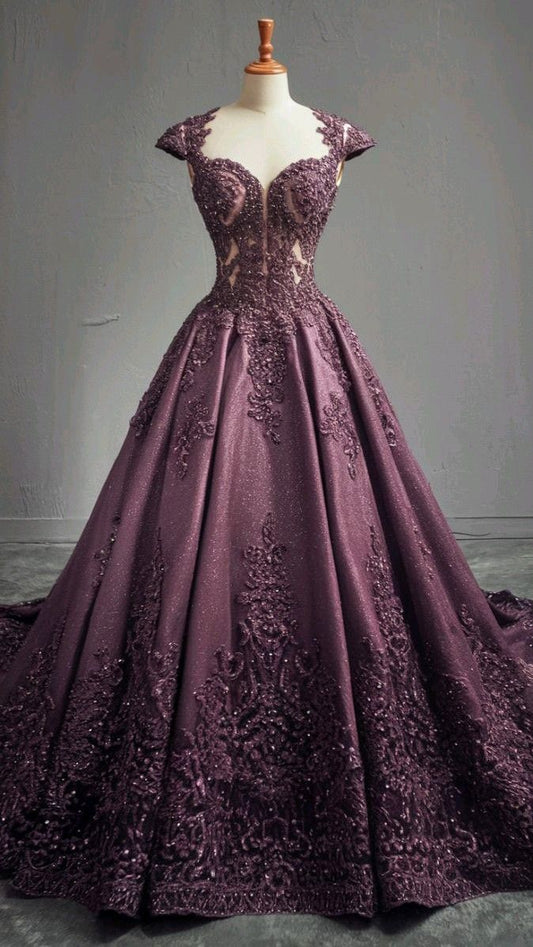 Luxurious And Exquisite Long  Ball Gown NV6504