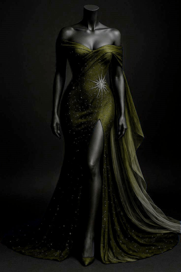 Robe de soirée longue fendue sexy en tulle perlé bleu royal nv5121